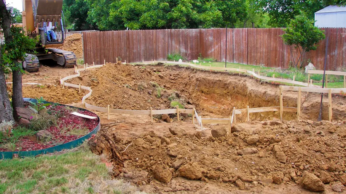 membuat kolam renang sendiri