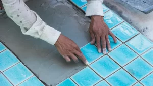 motif keramik kolam renang