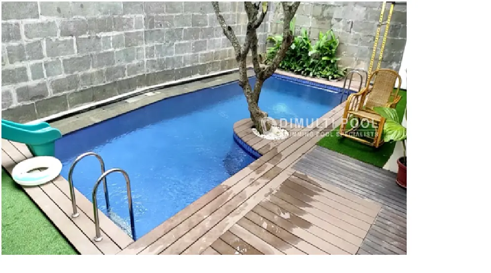 kolam renang semi overflow