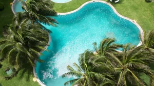 landscape kolam renang