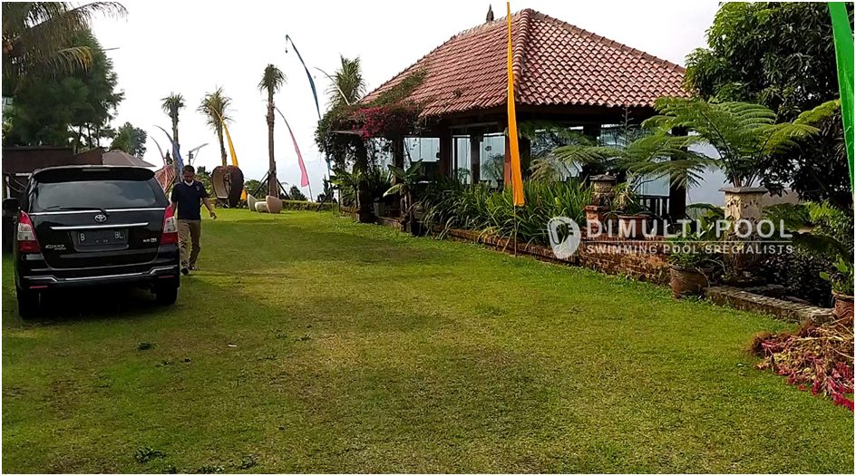 Contoh Proses Pembuatan Kolam Renang Villa Bogor, Mewah!
