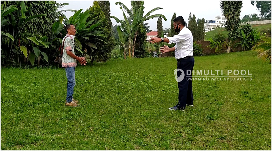 Contoh Proses Pembuatan Kolam Renang Villa Bogor, Mewah!