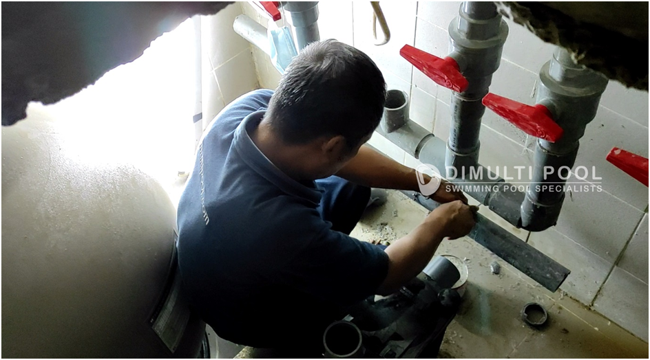 Contoh Proses Pembuatan Kolam Renang Villa Bogor, Mewah!