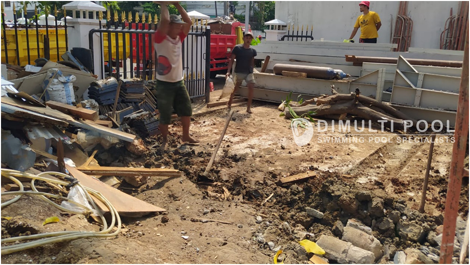 Contoh Desain Kolam Renang Anak & Dewasa di Jakarta Utara