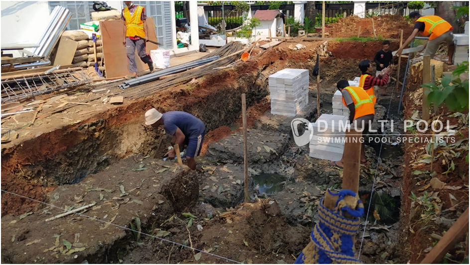 Contoh Desain Kolam Renang Anak & Dewasa di Jakarta Utara