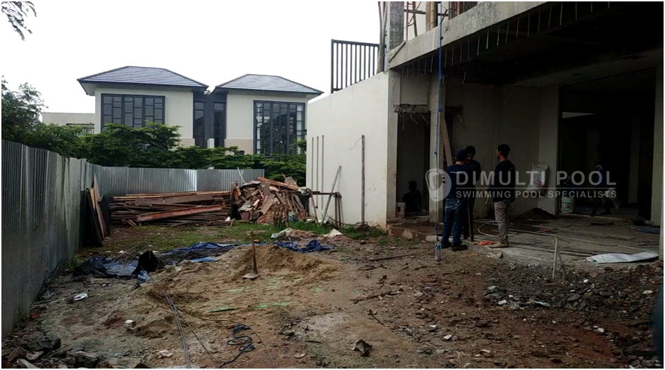Contoh Desain Kolam Renang Minimalis di Tangerang Selatan