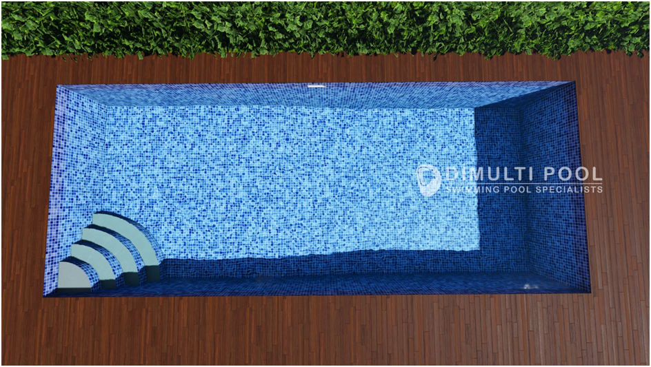Contoh Desain Kolam Renang Minimalis di Tangerang Selatan