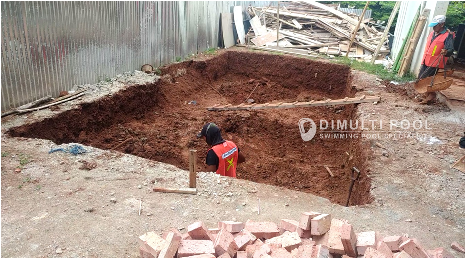 Contoh Desain Kolam Renang Minimalis di Tangerang Selatan