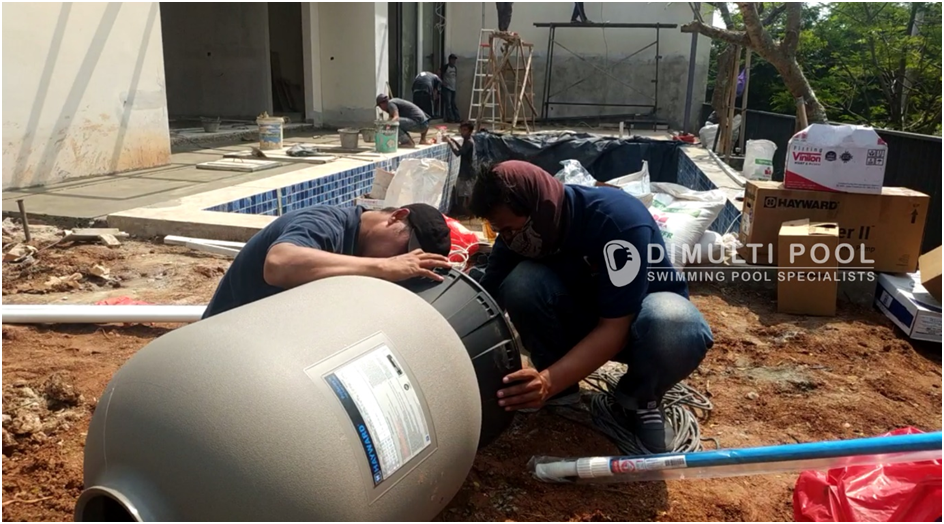 Contoh Desain Kolam Renang Minimalis di Tangerang Selatan