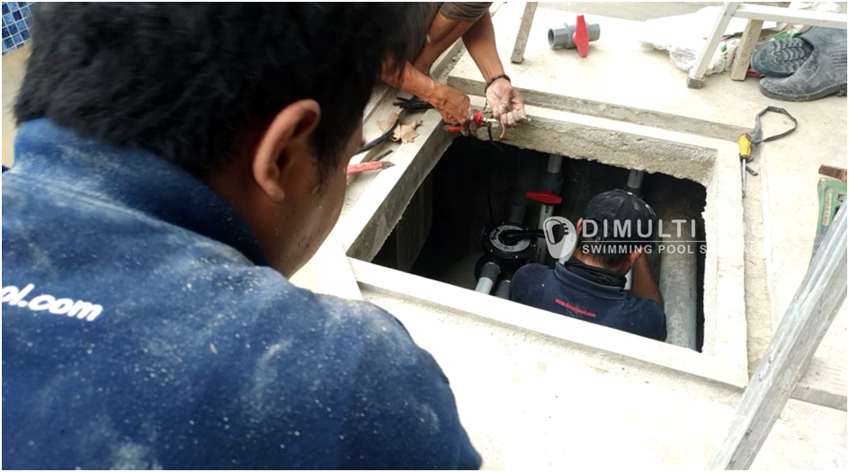 Contoh Desain Kolam Renang Minimalis di Tangerang Selatan