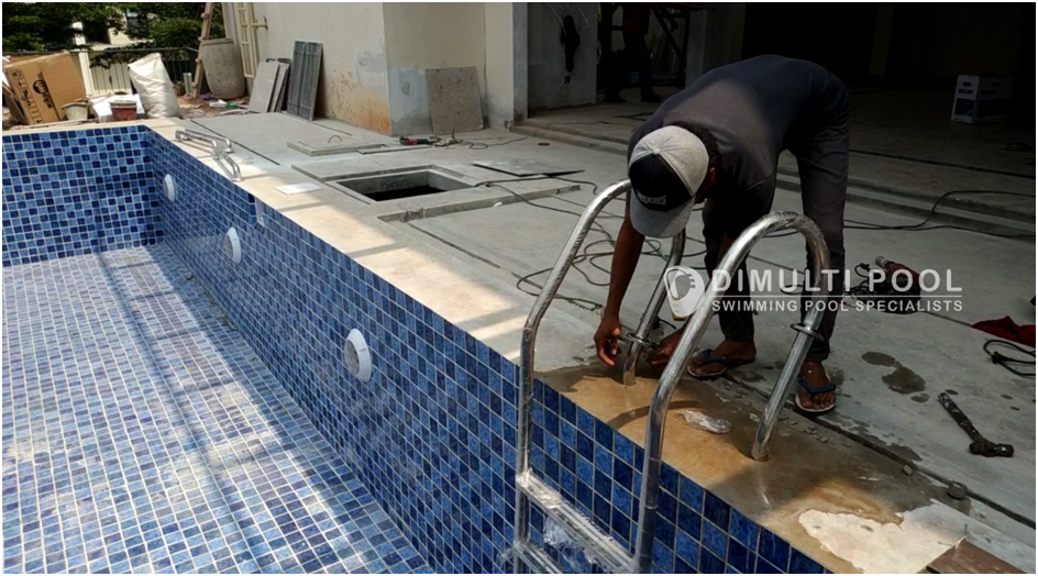 Contoh Desain Kolam Renang Minimalis di Tangerang Selatan