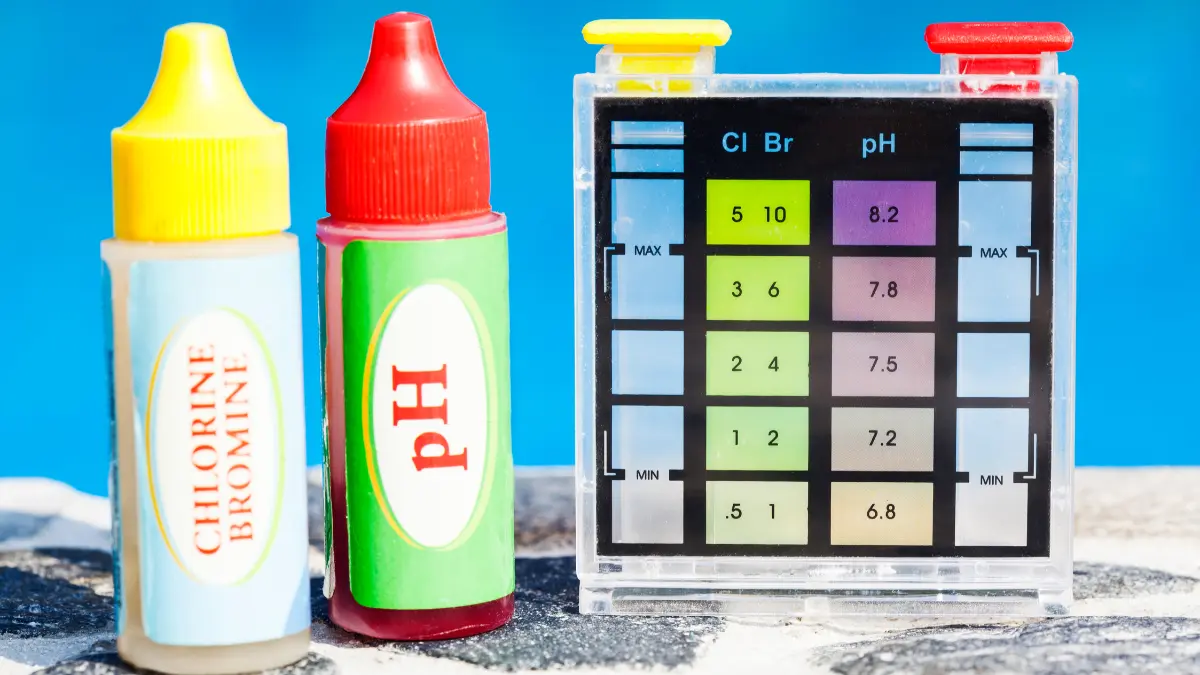 test kit air kolam renang