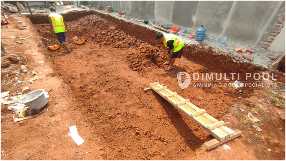 Contoh Desain Kolam Renang Villa di Bekasi, Kolam Minimalis!