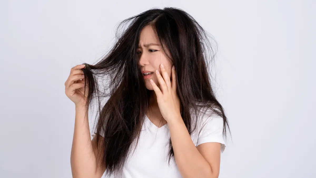 rambut setelah berenang