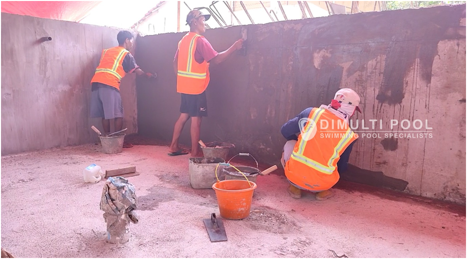 9 Proses Pembuatan Kolam Renang Apartemen di Depok!