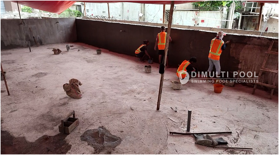 9 Proses Pembuatan Kolam Renang Apartemen di Depok!