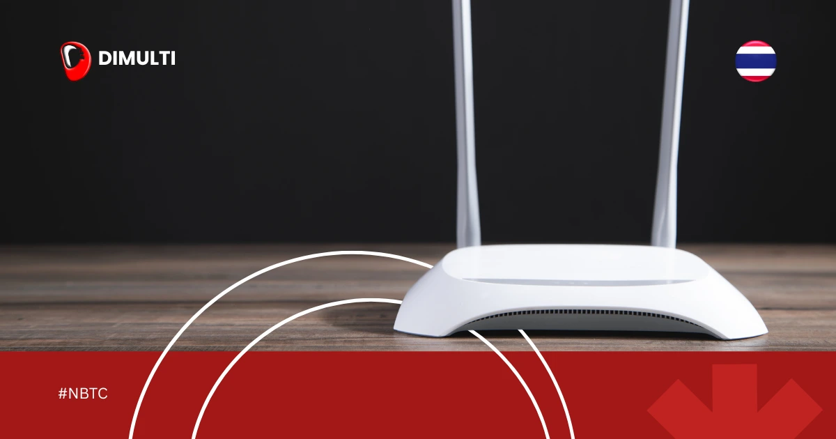 Technical standard NBTC TS 1035-2562 for 2.4 and 5 GHz frequencies